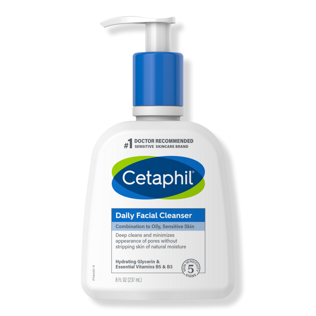 8.0 oz Daily Facial Cleanser, Face Wash for Sensitive Skin - Cetaphil