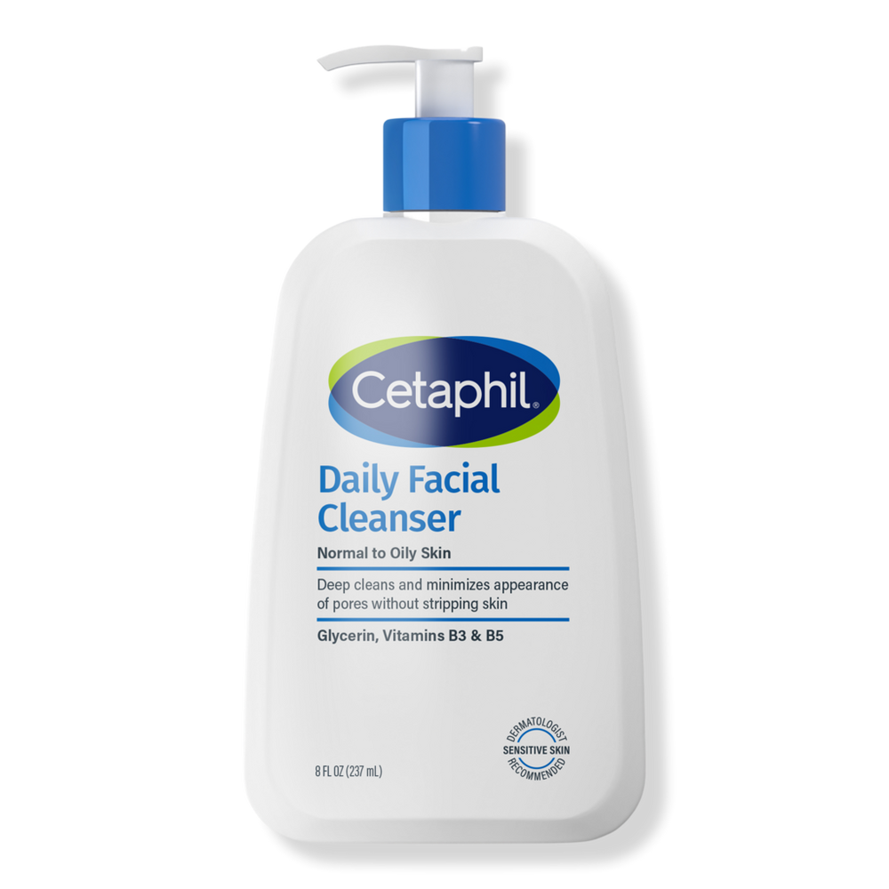 Cetaphil Daily Facial Cleanser Face Wash for Sensitive Skin