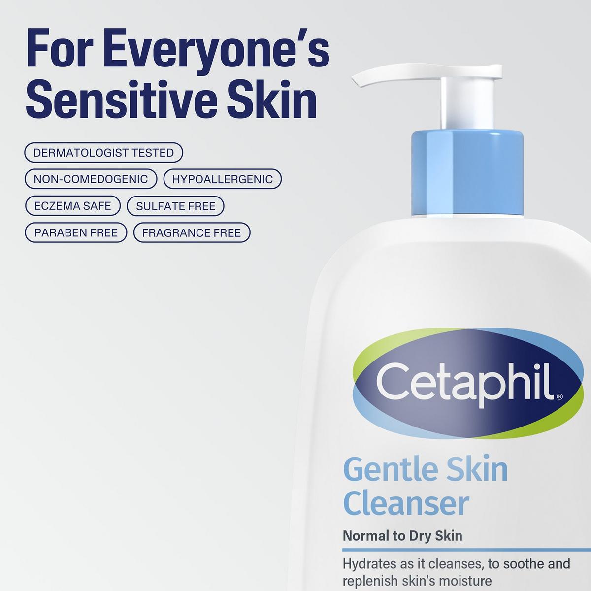 Gentle Skin Cleanser Face Wash For Sensitive Skin