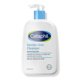 Cetaphil Gentle Skin Cleanser Face Wash, For Sensitive Skin - 16.0 oz - 16.0 oz