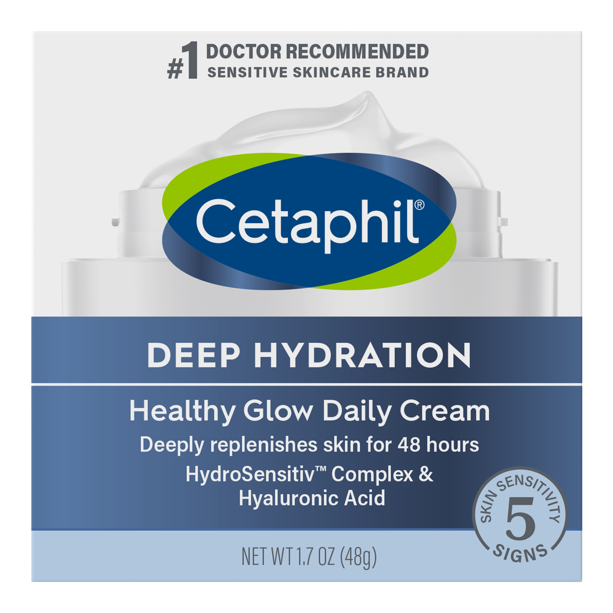 Дневной крем без отдушки Cetaphil Deep Hydration Healthy Glow — фото 3