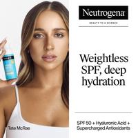 Neutrogena Hydro Boost Hyaluronic Acid Moisturizer SPF 50 #4