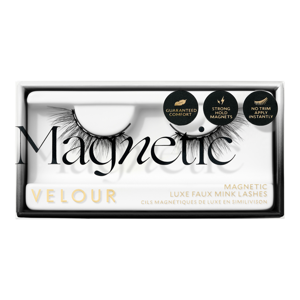 Electromagnetic Natural False Magnetic Lashes - Velour Lashes