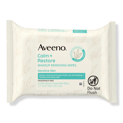 Aveeno Calm + Restore Makeup Remover Wipes