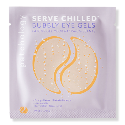 Patchology Travel Size Serve Chilled Bubbly Brightening Eye Gels