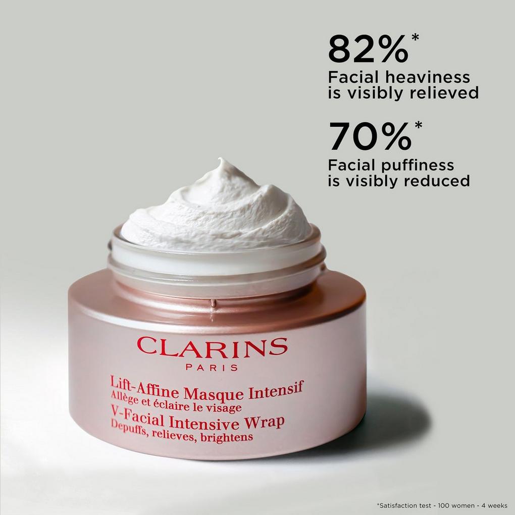 V-Facial Instant Depuffing Face Mask - Clarins