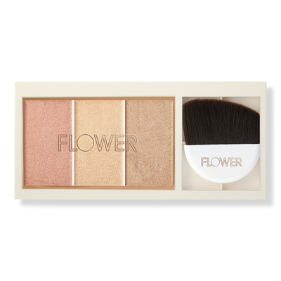 FLOWER Beauty Shimmer & Strobe Highlighting Palette