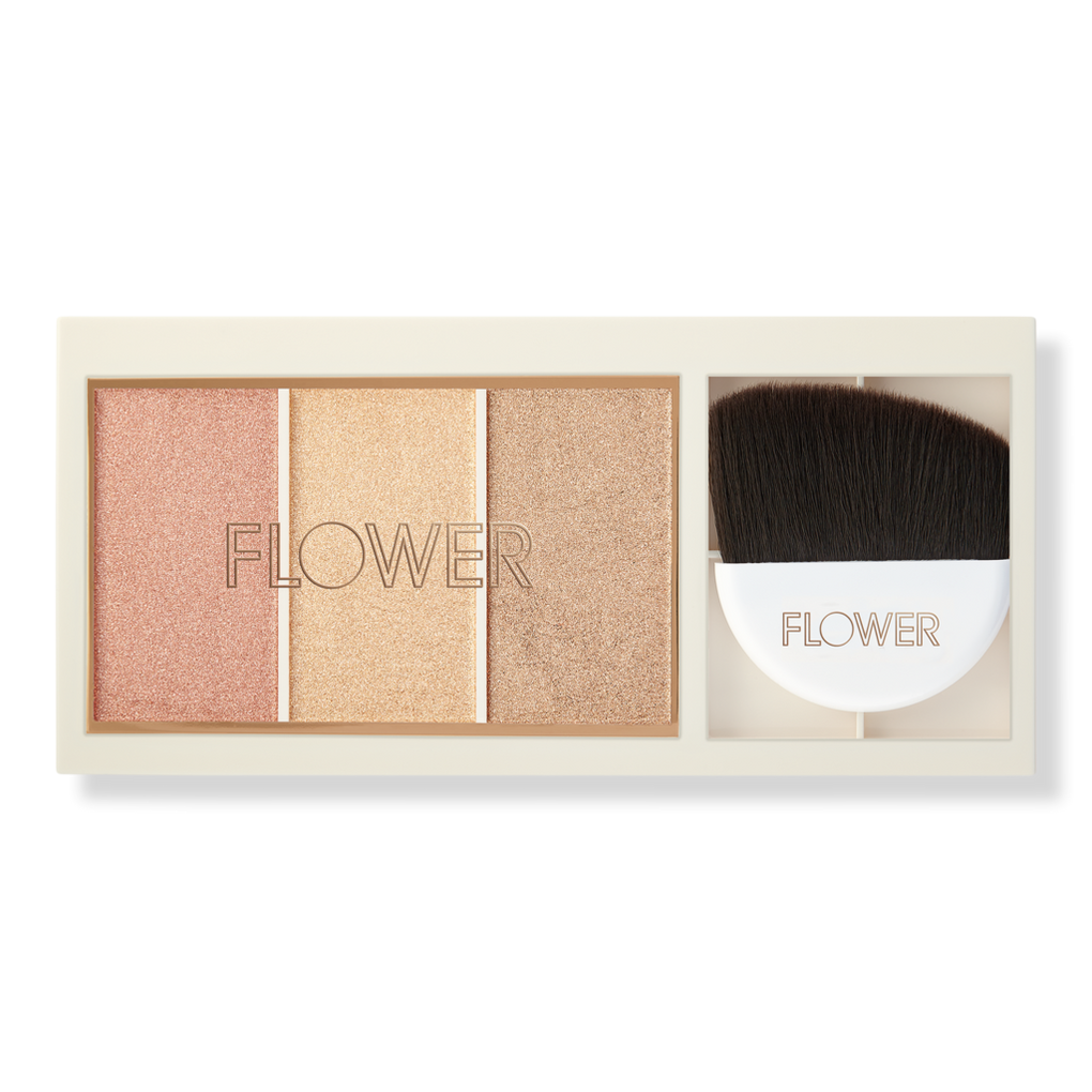 tilnærmelse bremse sund fornuft Shimmer & Strobe Highlighting Palette - FLOWER Beauty | Ulta Beauty