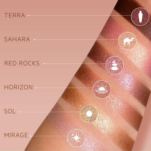 FLOWER Beauty Desert Lights Shadow Palette #2
