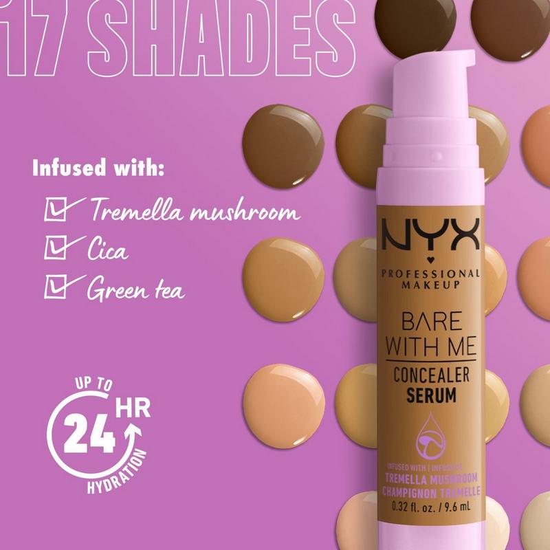 NYX Professional Makeup Bare With Me Hydrating Face & Body Concealer Serum #8