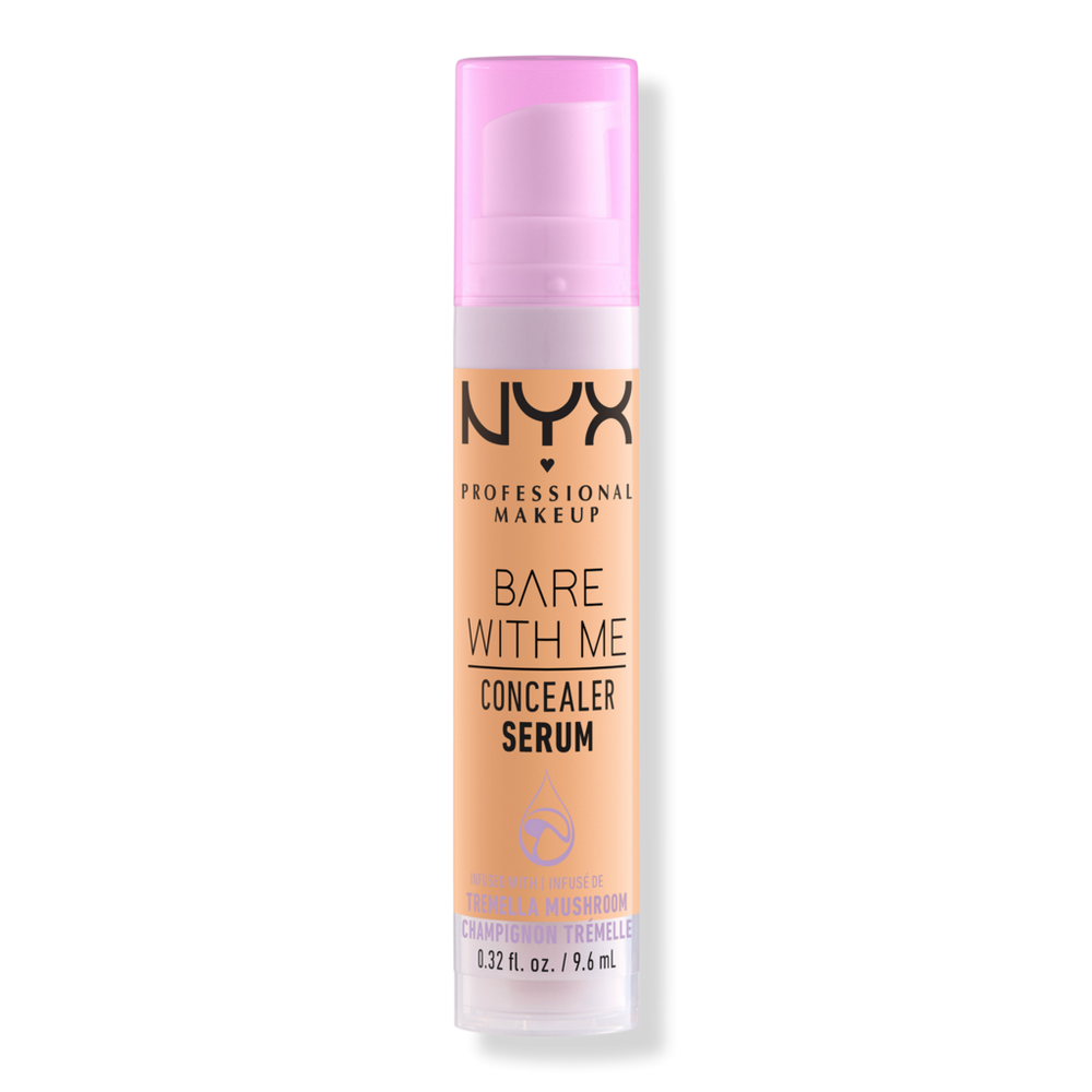 Nyx Professional Makeup Bare With Me Hydrating Face & Body Concealer Serum - Tan In Brown