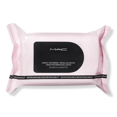 MAC Mini Gently Off Wipes + Micellar Water Makeup Remover Wipes