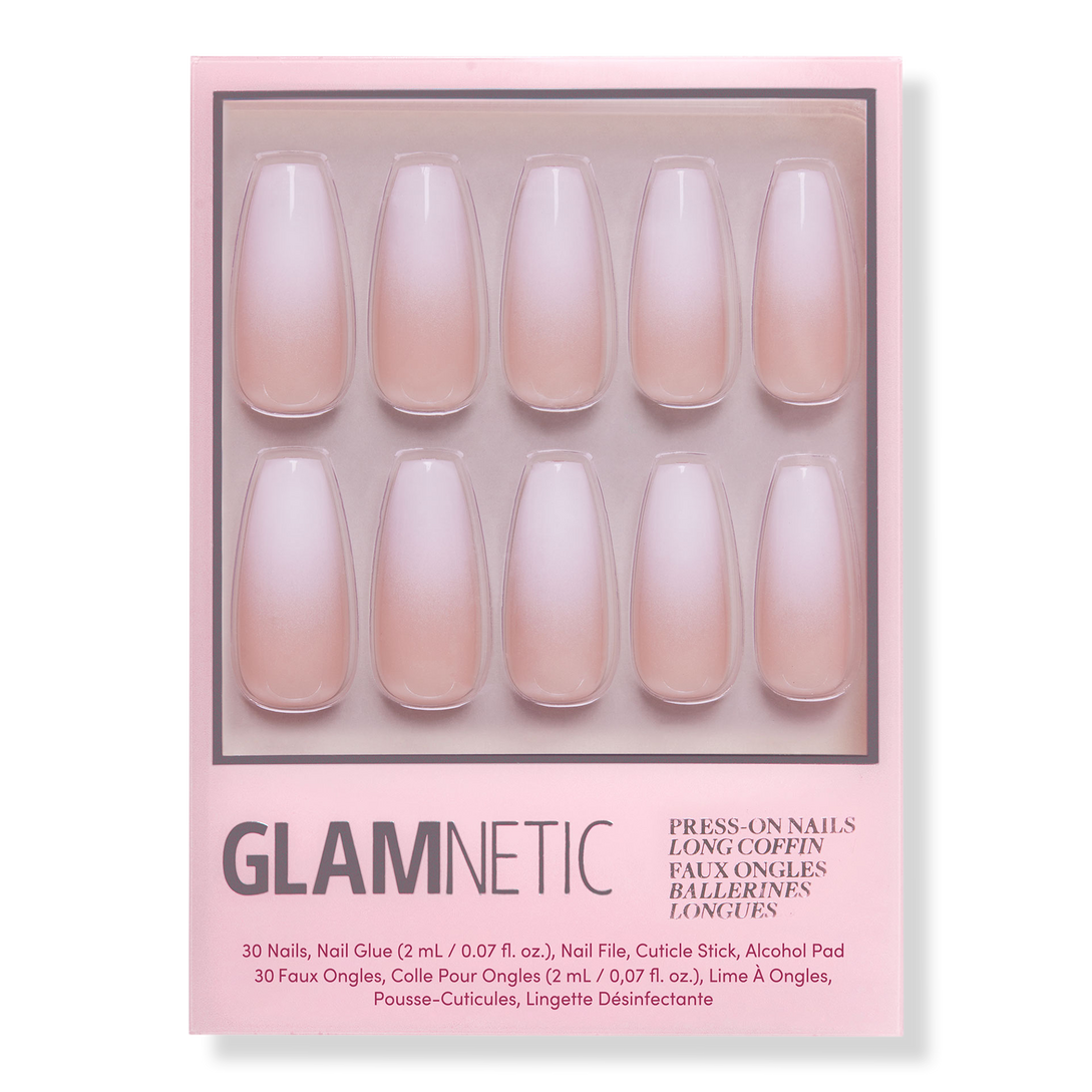 Creme de Nude Press-On Nails - Glamnetic | Ulta Beauty