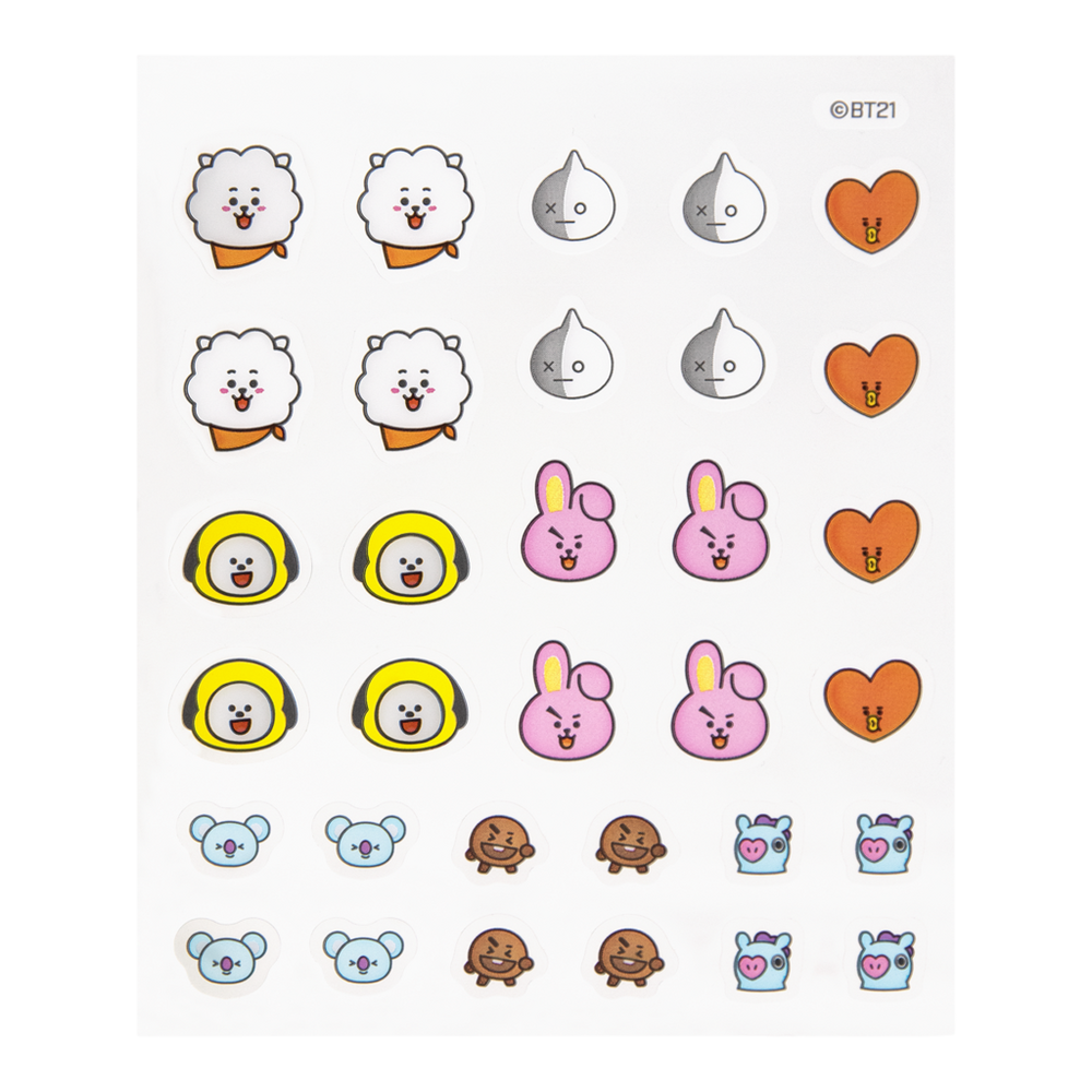 BT21 Brilliant Skin Hydrocolloid Acne Patches