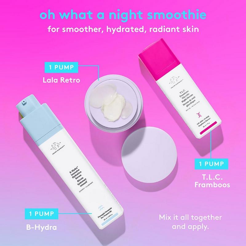 Drunk Elephant - 1.0 oz T.L.C Framboos Glycolic Resurfacing Night