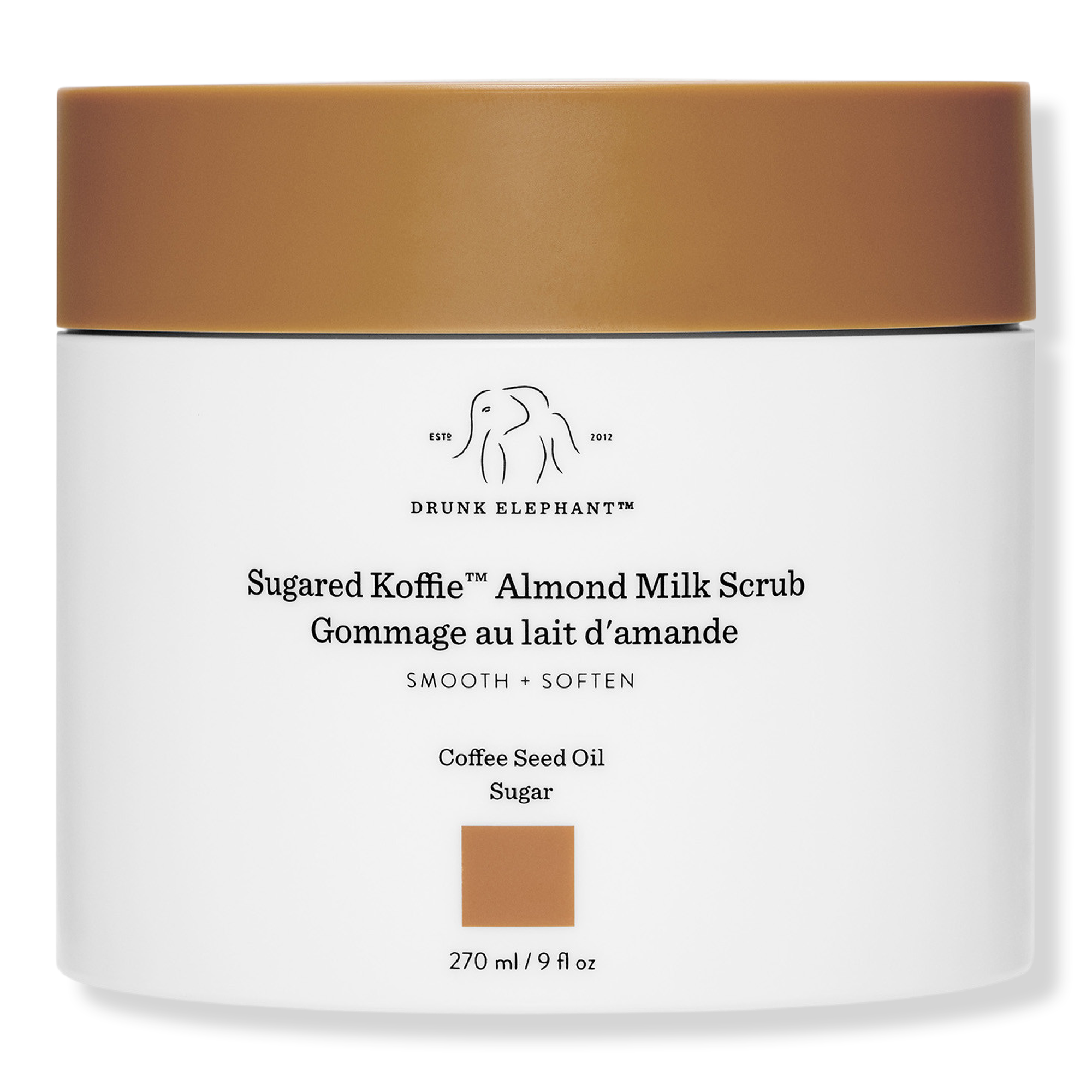 Drunk Elephant Sugared Koffie Almond Milk Body Scrub #1