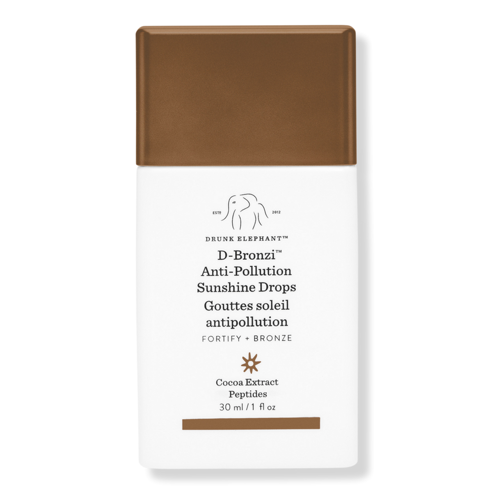 Drunk Elephant D-Bronzi Anti-Pollution Bronzing Drops with Peptides