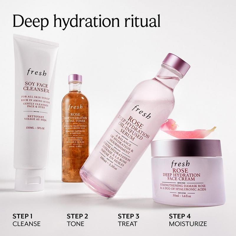 ReZARD beauty EXO 3点FACEWASH SERUM TONER fresh - 13.5 oz Rose & Hyaluronic Acid Deep Hydration Toner | Ulta