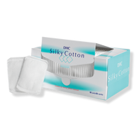 Silky Cotton Silk-Blend Cosmetic Squares