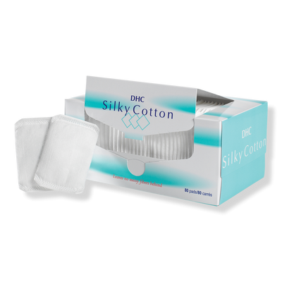 DHC Silky Cotton Silk-Blend Cosmetic Squares