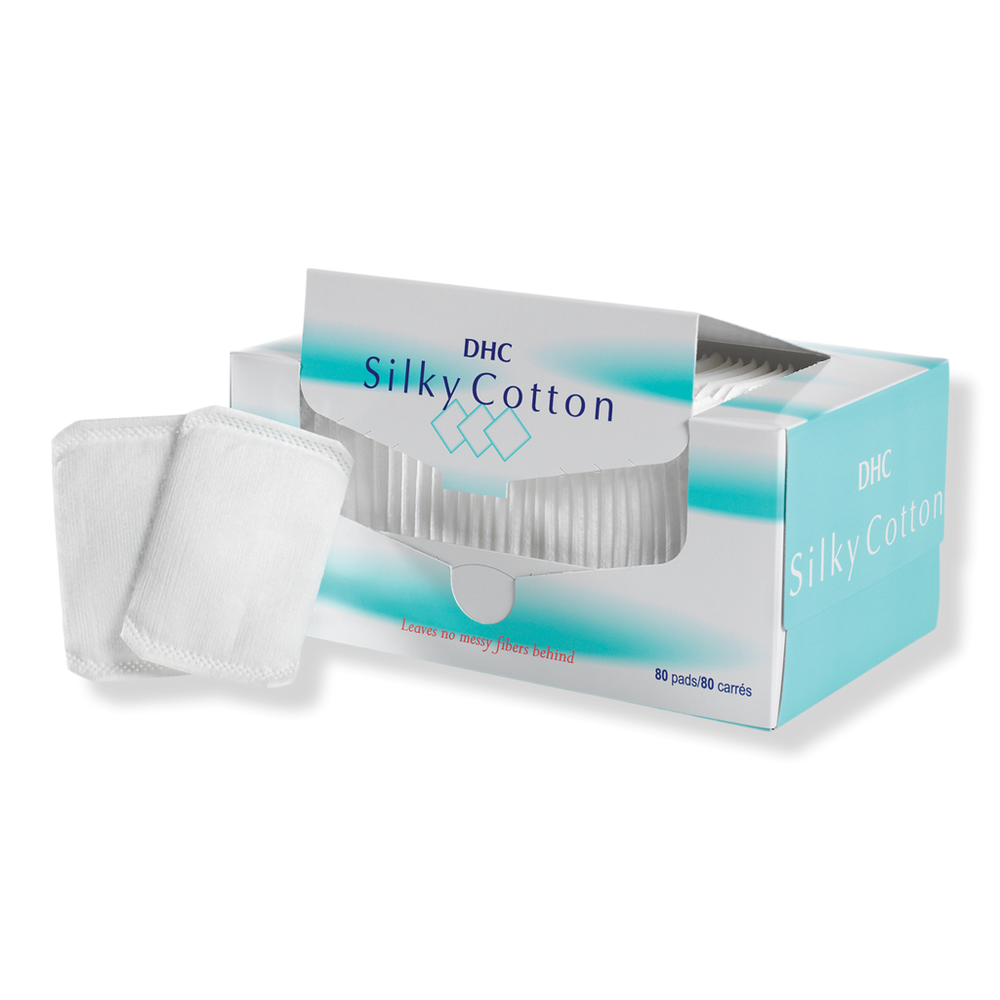 Dhc Silky Cotton Silk-blend Cosmetic Squares
