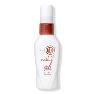 It's A 10 Coily Miracle Leave-In Product With 10 Benefits
