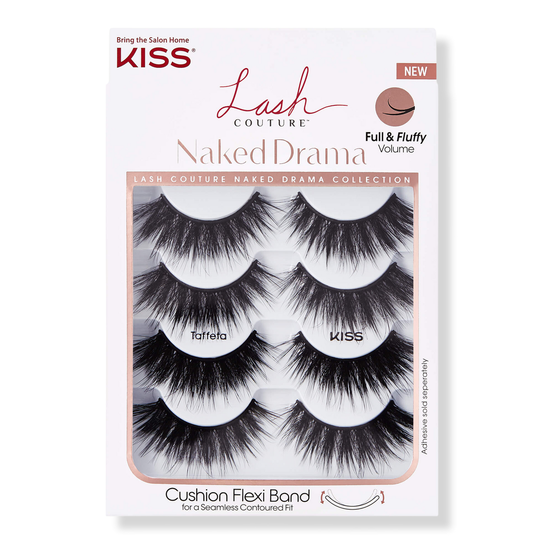 Lash Couture Naked Drama Taffeta Eyelashes Multi-Pack - Kiss | Ulta Beauty