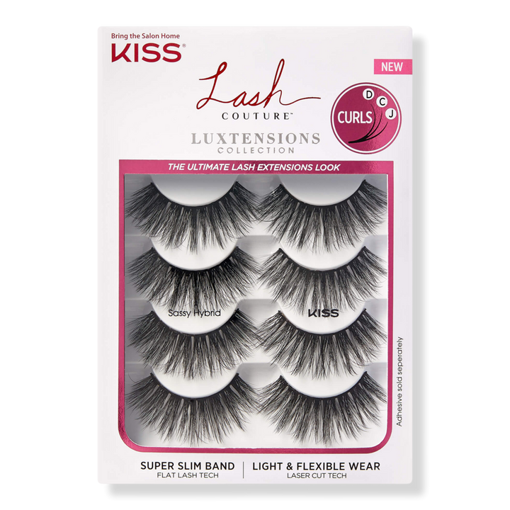 Kiss Lash Couture LuXtensions Collection Sassy Hybrid Multi-Pack #1