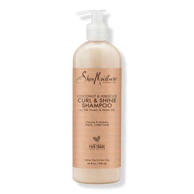 SheaMoisture Coconut & Hibiscus Curl & Shine Shampoo