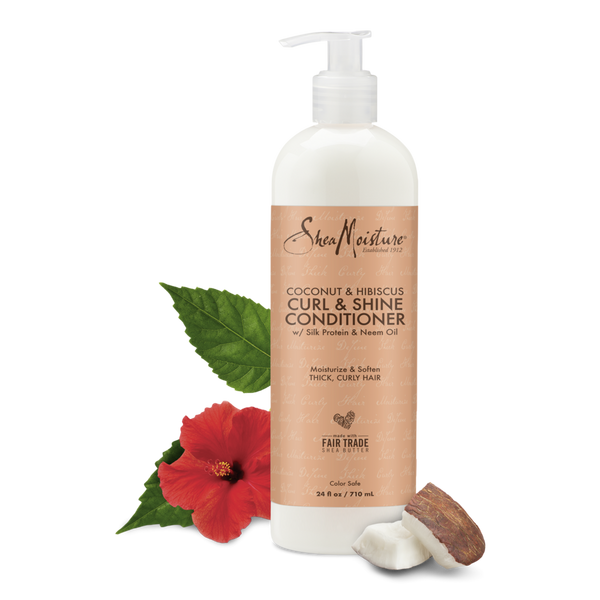 SheaMoisture Curl & Shine Coconut & Hibiscus Conditioner #2