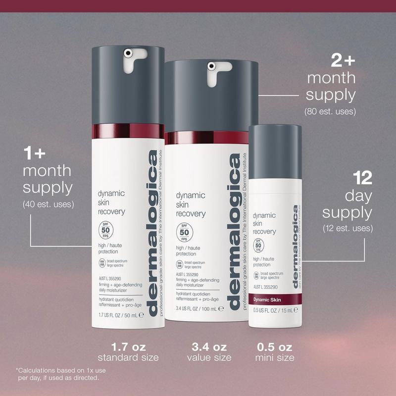 Dermalogica - 0.5 oz Dynamic Skin Recovery Moisturizer SPF 50