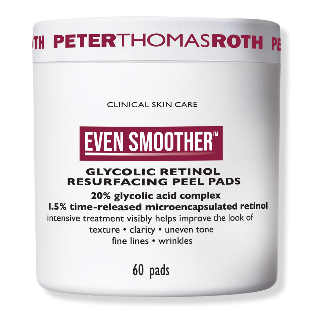 Peter Thomas Roth Even Smoother Glycolic Retinol Resurfacing Peel Pads #1