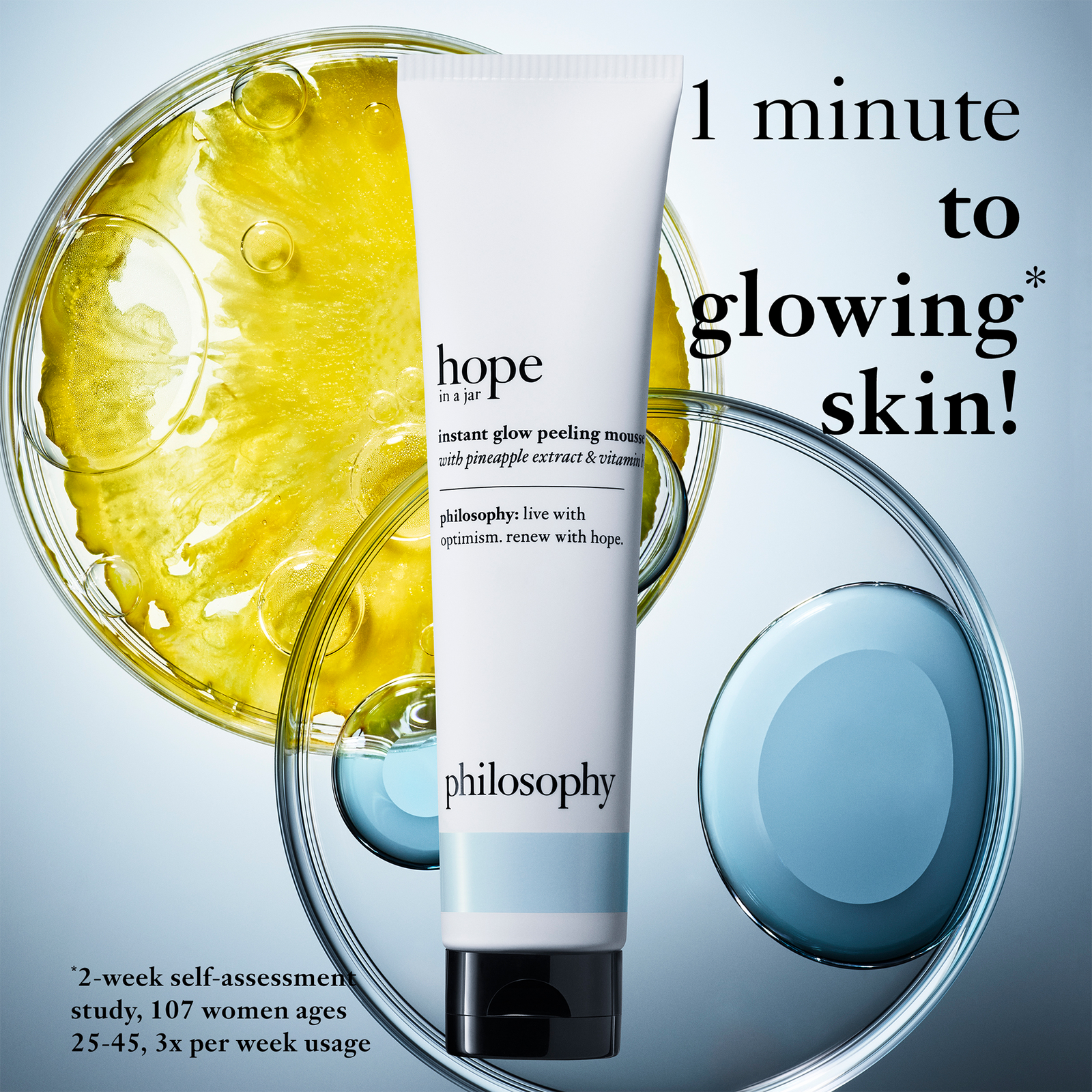 Hope In A Jar Instant Glow Peeling Mousse
