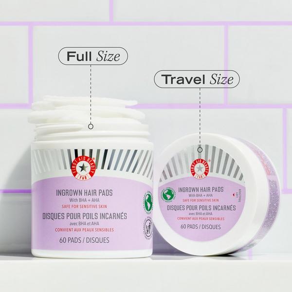 First Aid Beauty Ingrown Hair Pads with BHA & AHA #9