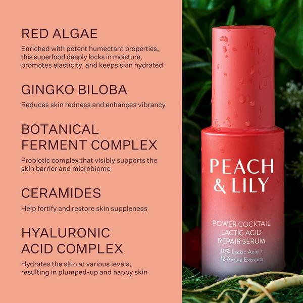 PEACH & LILY Power Cocktail Lactic Acid Repair Serum #4