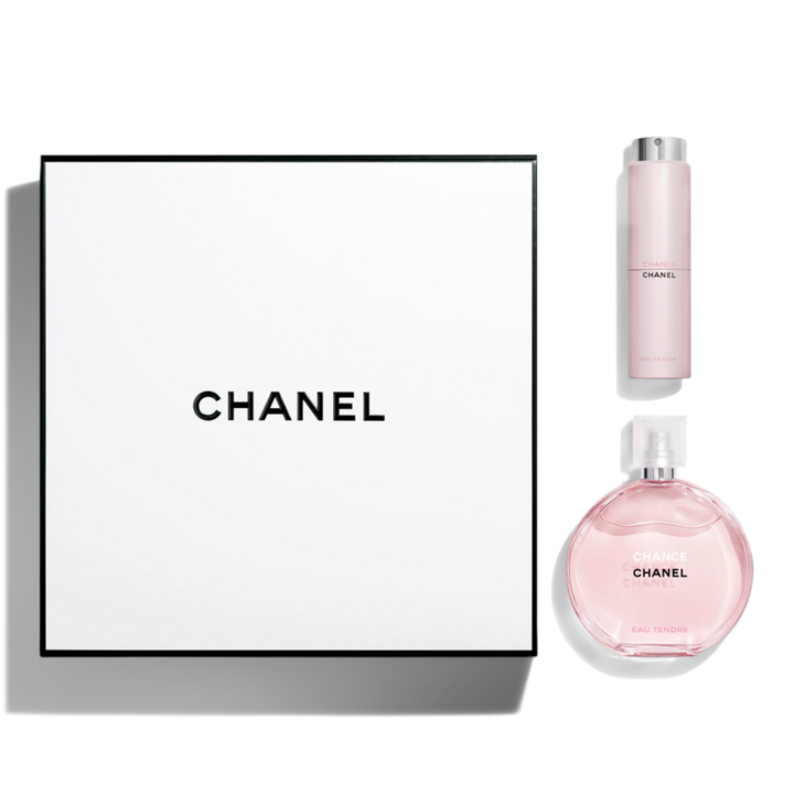 Pa-BUY dyan sa NY - Chanel lip gloss trio with cosmetic bag $110