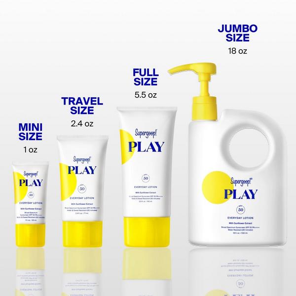 Supergoop! PLAY Everyday Lotion SPF 50 Sunscreen with Sunflower Extract #7