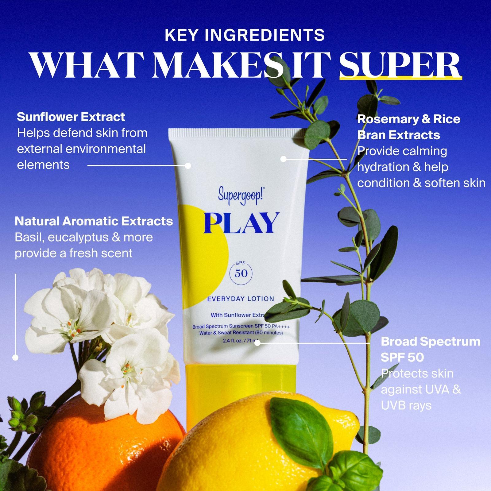 PLAY Everyday Lotion SPF 50 with Sunflower Extract PA++++