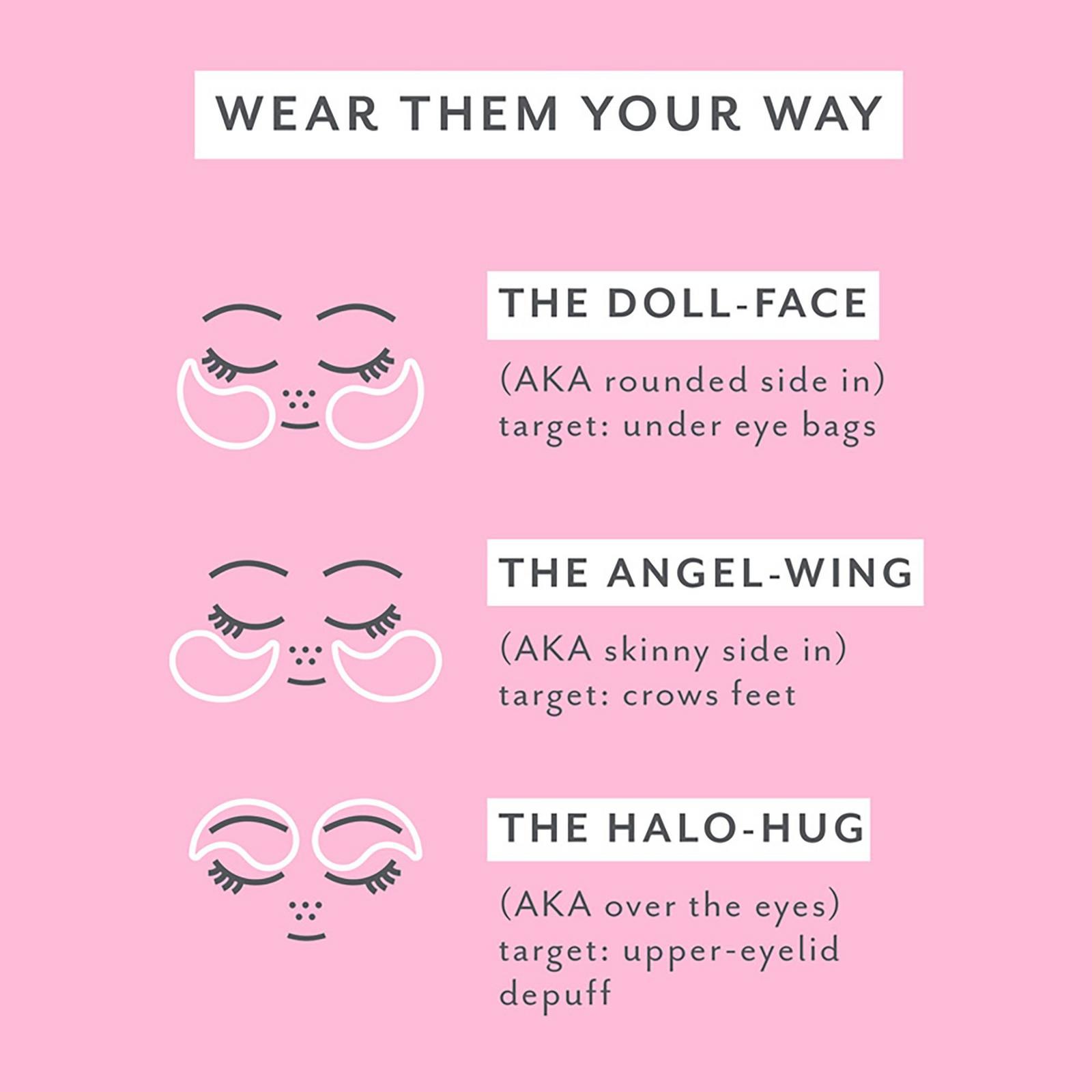Serve Chilled Rosé Hydrating Eye Gels