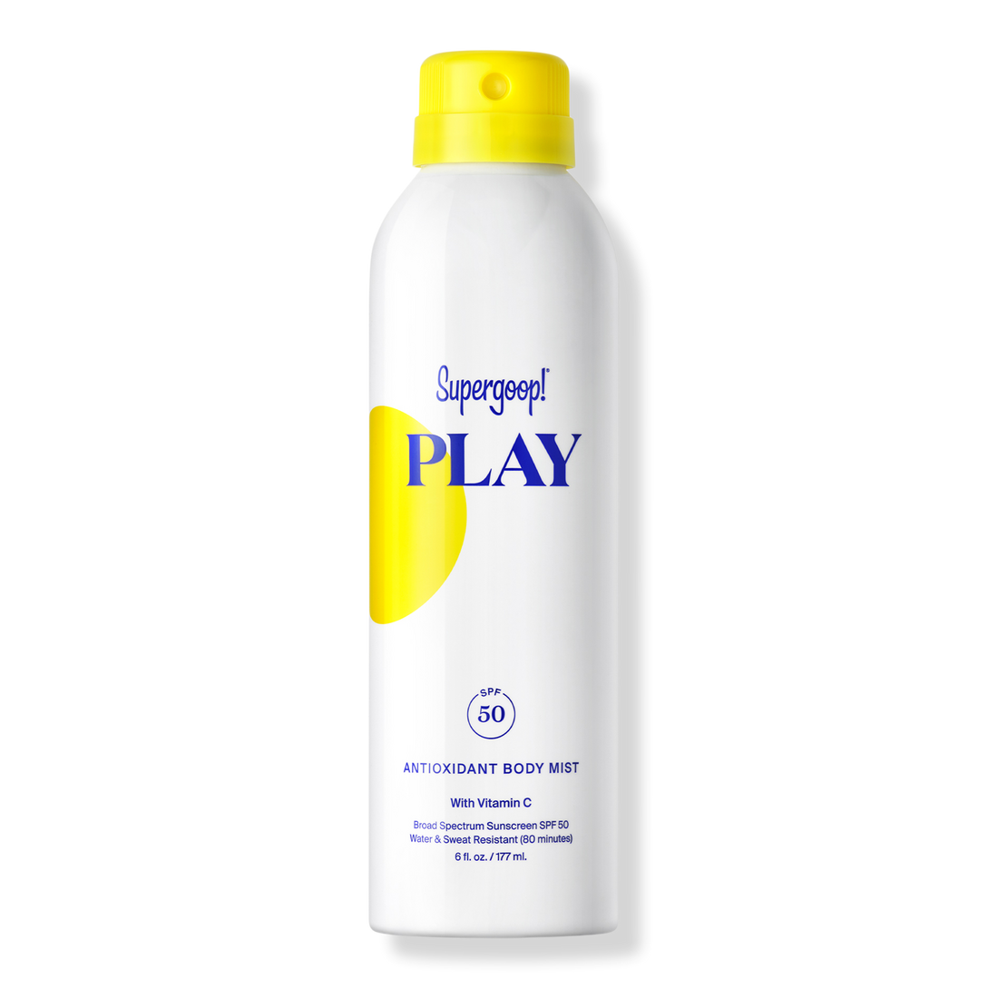 6.0 oz PLAY Antioxidant Body Mist SPF 50 Sunscreen with Vitamin C -  Supergoop! | Ulta Beauty