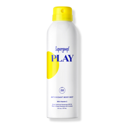 Supergoop! PLAY Antioxidant Body Mist SPF 50 Sunscreen with Vitamin C