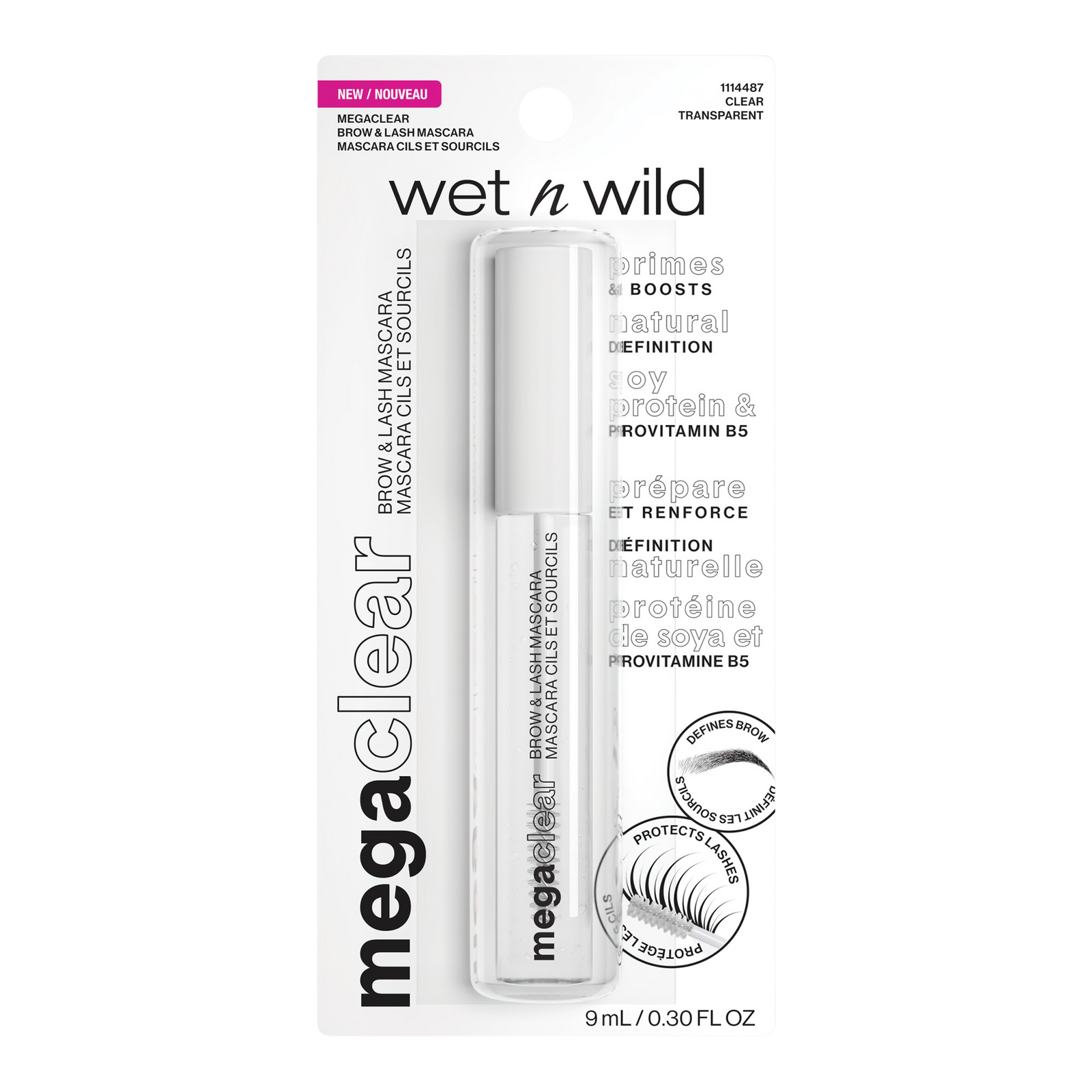 Mega Clear Brow & Lash Mascara