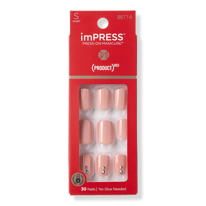 Kiss (Product) Red imPRESS Press-On Manicure #1