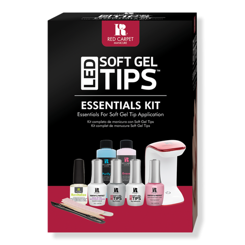 Red Carpet Manicure LED Soft Gel Nail Tips Essential Kit Ulta Beauty