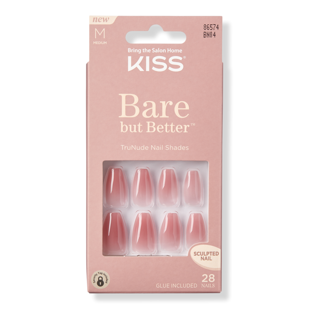 Kiss Bare But Better Nude Nails - Nude Nude
