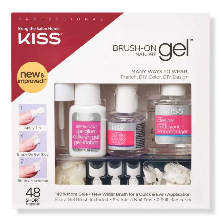 Brush On Gel Nail Kit Kiss Ulta Beauty
