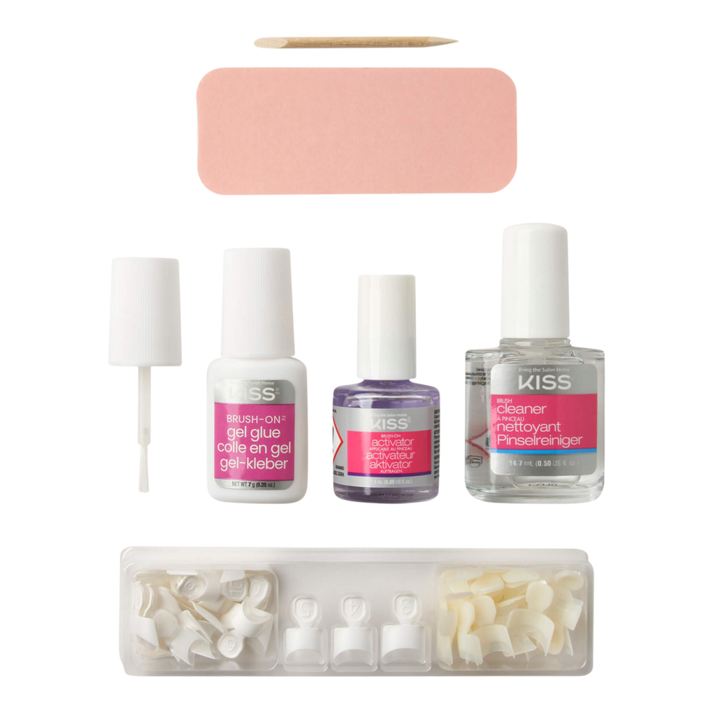 Brush-On Gel Nail Kit - Kiss