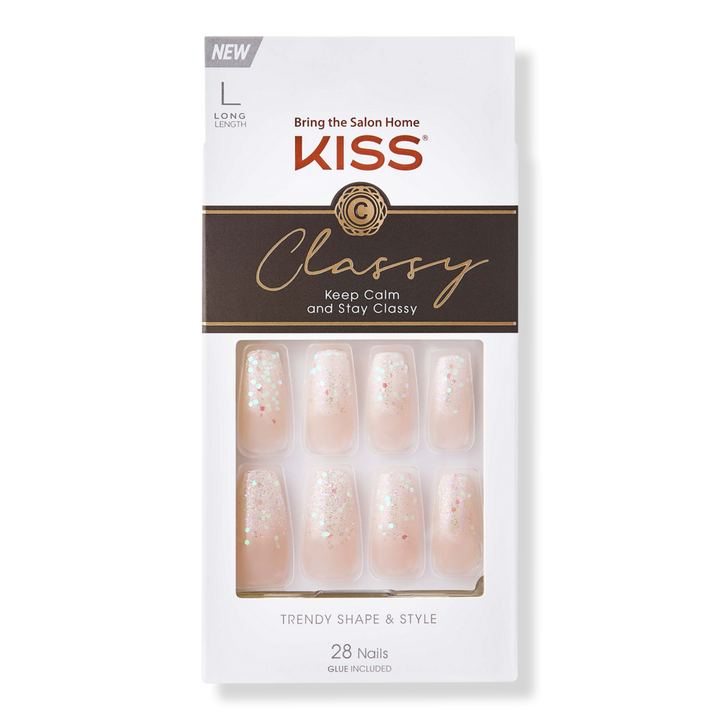 Kiss Scrunchie Classy Fake Nails #1