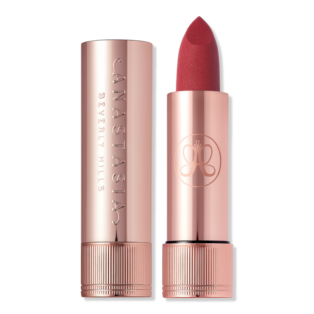 Anastasia Beverly Hills Long-wearing Matte & Satin Velvet Lipstick - Sugar Plum In Purple