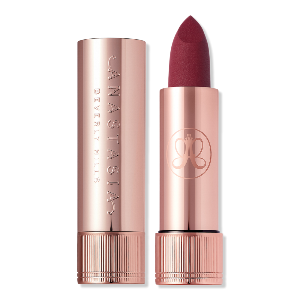 Anastasia Beverly Hills Long-wearing Matte & Satin Velvet Lipstick - Blackberry In Purple